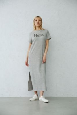 HELLO SWEAT L/S URAKE DYED | CUT&SEWN | MADISONBLUE