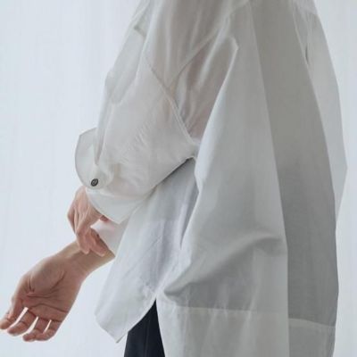 DRESS HERSELF(ドレスハーセルフ)のドルマンシャツ／コットンシルク