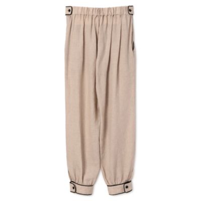 Pale Jute(ペール ジュート)のlinen piping pants通販 | 集英社HAPPY