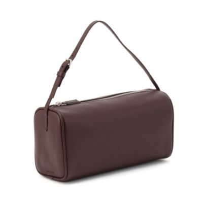 日本完売【The Row】Round 90's Bag★ブラウンメランジ 新色 日本完売【The Row】Round 90's Bag☆ブラウンメランジ 新色