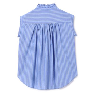 Pale Jute Striped panel shirt - Pale Jute