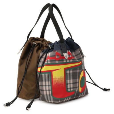 今期 TOGA TOO トーガ PRINT DRAWSTRING BAG TOGA TOO(トーガ トゥ)のPrint drawstring bag通販 | 集英社