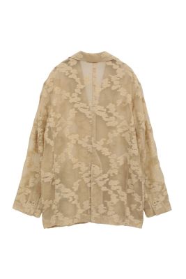 ジャケット・アウター CLANE FLOWER SHEER JACQUARD JACKET CLANE(クラネ)のFLOWER SHEER JACQUARD JACKET通販 | mirabella