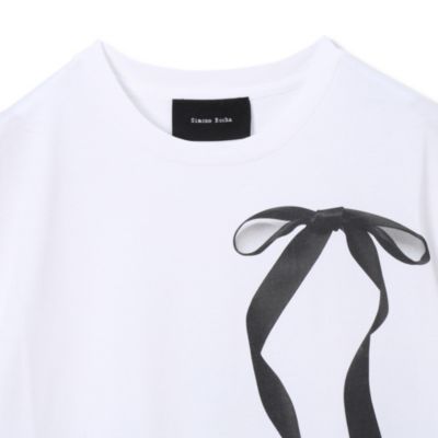 SIMONE ROCHA(シモーン ロシャ)のRIBBON BOW TAIL PRINT T