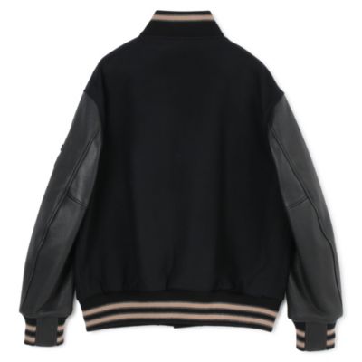 Scye(サイ)のWool Melton Varsity Jacket通販 | LEEマルシェ