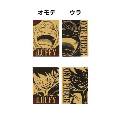 ONE PIECE 黄金カードコレクション 全10種 ONE PIECE』黄金カードコレクション 2枚入り 第1弾 （全10組