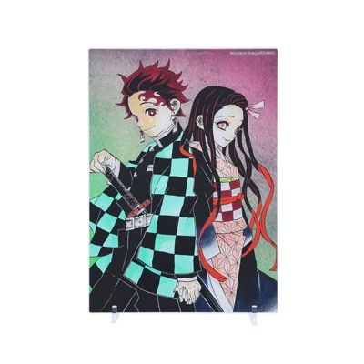 しけきん ラスワン+アクリルコンプセット 鬼滅の刃(キメツノヤイバ)のJCS限定 『鬼滅の刃』箔入りアクリル