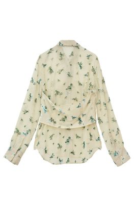 パピ　CLANE シャツ CLANE(クラネ)のFLOWER OPAL BISTIER SHIRTS通販 | 集英社HAPPY