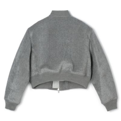 美品✨サカイ ウール×ナイロン ブルゾン 3 Lサイズ グレー sacai（サカイ）その他 グレー サイズ:3(L位) メンズ/2200537270015