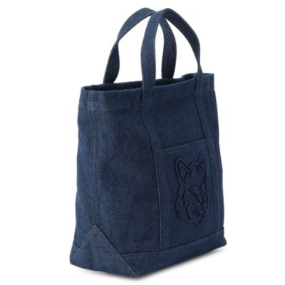 MAISON KITSUNE(メゾン・キツネ)のFOX HEAD SMALL TOTE通販