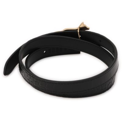 MAISON KITSUNE(メゾン・キツネ)のPROFILE FOX LEATHER BELT通販