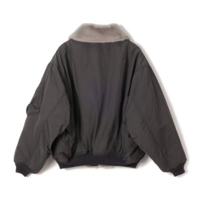 beautiful people(ビューティフルピープル)のdouble－end fur×taffeta