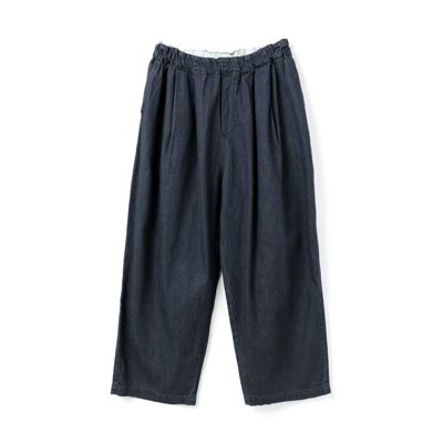 mizuiroind ind　デニムタックワイドパンツ mizuiro ind(ミズイロインド)のデニムタックワイドパンツ通販 | 集英社