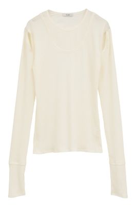 CLANE(クラネ)のLAYERED SHOULDER CUT TOPS通販 | 集英社HAPPY PLUS STORE