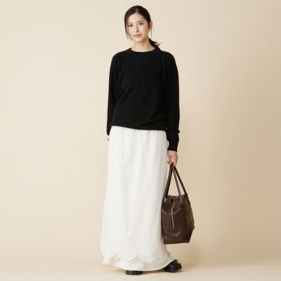 Shinzone(シンゾーン)のLACE APRON SKIRT通販 | mirabella（ミラベラ