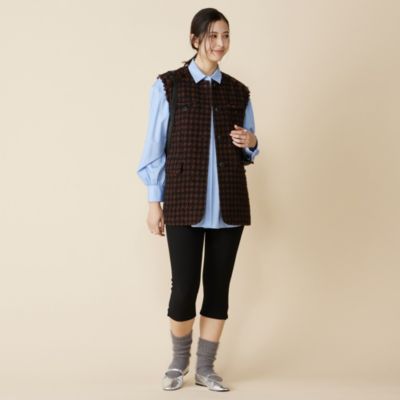 Shinzone(シンゾーン)のKNIT GEORGETTE SHORT LEGGINGS通販 | 集英社