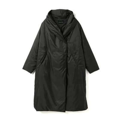 極美品✨mizuiro ind ミズイロインド ドレープロングライトダウンコート 送料無料】mizuiro ind ドレープライトダウンコート