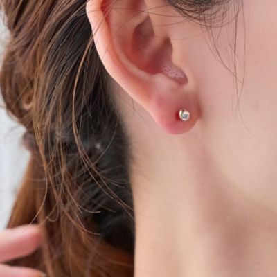 美月様☆17点　金属ピアス Phoebe(フィービィー)の【金属アレルギー対応】ムーンライトビジュー