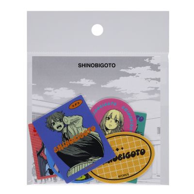 しのびごと(シノビゴト)の『しのびごと』ステッカー6枚セット BE4通販