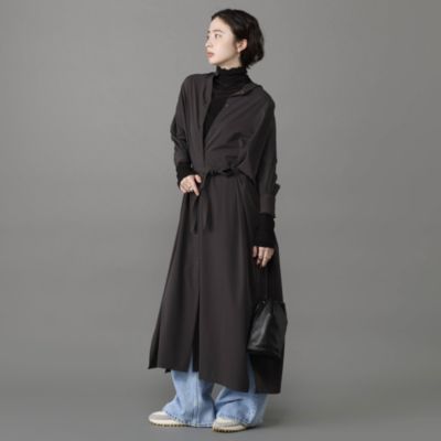 モデル身長165cm 【HPS別注】CHACOAL BROWN/1