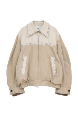 CLANE(クラネ)のW COLOR STUDDED DRIZZLER JACKET通販 | mirabella