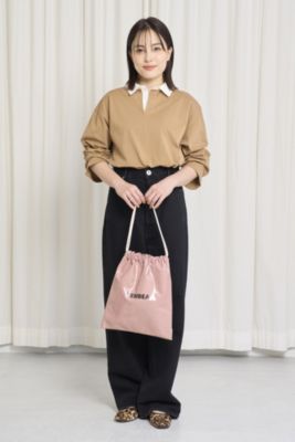 12closet(トゥエルブクローゼット)の【洗える】ラガーシャツ風トップス