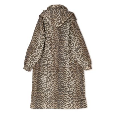 GANNI(ガニー)のFlyweight Nylon Leo Long Parka Print通販