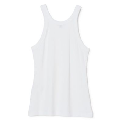 TOTEME トーテム Fine Curved Rib Tank リブタンクトップ 224-45013-772 ホワイト S TOTEME - TOTEME トーテム Fine Curved Rib Tank リブタンクトップ 224
