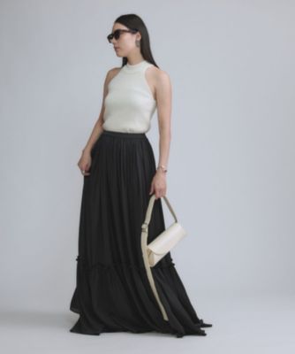 chaos カオス　シルクフィブリルタンク Chaos(カオス)のロウシルクホルターニットタンク通販 | mirabella