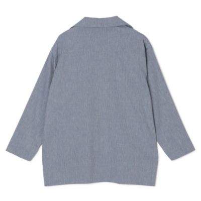 FLORENT(フローレント)のDENIM CHAMBRAY SKIPPER BLOUSE通販 eclat 