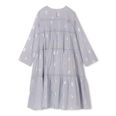 ne Quittez pas(ヌキテパ)のCotton Voile Foil Flower Print Tiered