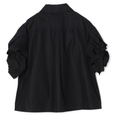 SIMONE ROCHA(シモーネ ロシャ)のCROPPED ROSE PUFF SLEEVE SHIRT通販