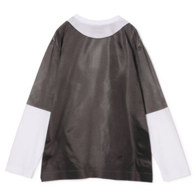 SIMONE ROCHA(シモーネ ロシャ)のROSE RUGBY TROMPE L'OEIL PRINT LONG
