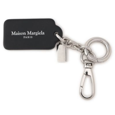 新品♡タグアリ♡Maison Margiela ブラックキーホルダー梱包箱付き♡ MAISON MARGIELA(メゾン マルジェラ)のDOUBLE TAG KEYRING SMALL通販