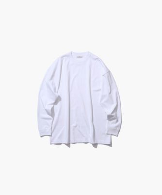 ATON(エイトン)のSUPIMA AIR 12/- | オーバーサイズ L/S Tシャツ