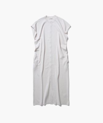 ATON 50/2 NATURAL DYE ORGANIC COTTON | バンドカラードレス