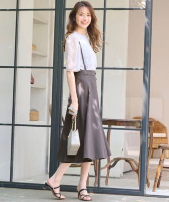 any SiS 【美人百花7月号掲載】2SETサス付きスカート セット