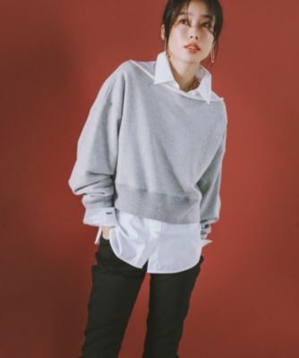 組曲　【ボウタイ付き】メッセージシャーティング シャツ　新品・タグ付 組曲｜【ボウタイ付き】メッセージシャーティング シャツ