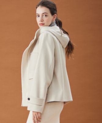 数量は多 BEIGE，(ベイジ)のCHABANAIS 集英社 | フード付きコート通販 / ジャケット・アウター