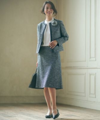 23区 S(ニジュウサンク エス)の【セットアップ対応】シャインツイード