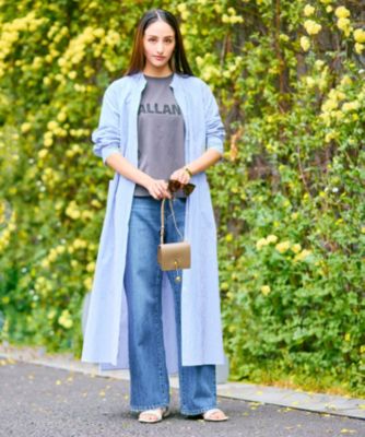 BEIGE，(ベイジ)の【WEB限定】GILLES / シャツワンピース通販