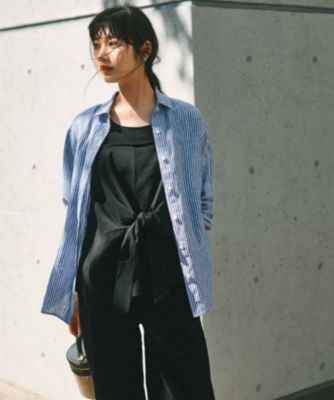 23区 L(ニジュウサンク エル)の【洗える】リネンレーヨン