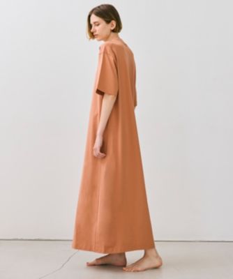 965 新品 BEIGE ANGERS / ワンピース 日本製 ベイジ 2 BEIGE，(ベイジ)の【BEIGE、ecru/WEB限定・洗える】JERSEY