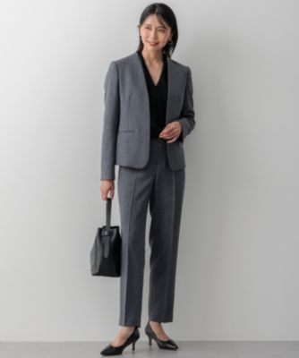 23区 S(ニジュウサンク エス)の【洗える】ウールライクカルゼ ノー