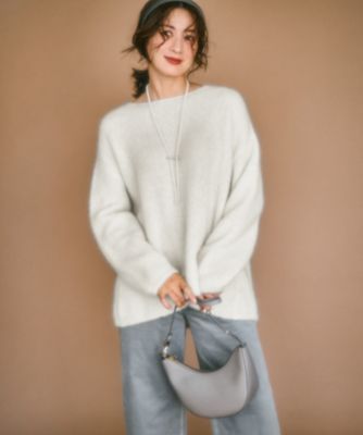 23区(ニジュウサンク)のブラッシュドアルパカ ニット通販 | 集英社