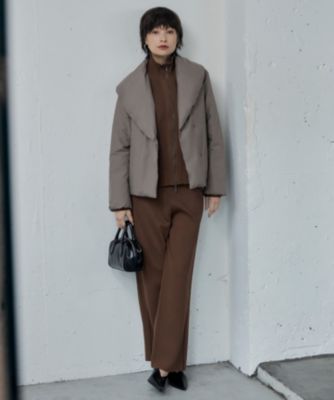 ICB(アイシービー)の【洗える】シンセティックダブルフェイス ニット