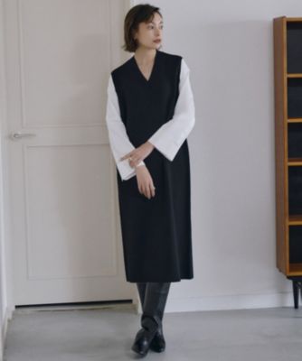 ICB(アイシービー)の【洗える】 クロスコンビ ニットワンピース通販