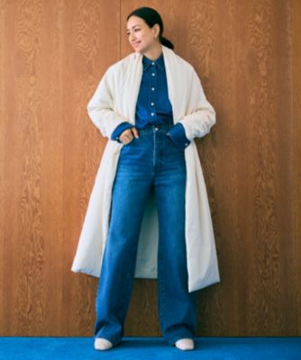 BEIGE，(ベイジ)の【洗える】DELAUP / ダンガリー風コットンデニム