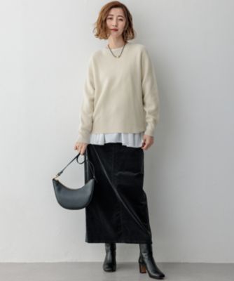 23区ラメウールドルマンスリーブニット38★新品 23区 L(ニジュウサンク エル)の【洗える】ラメウール ドルマンスリーブ