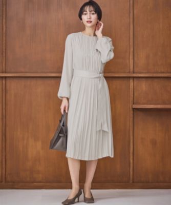 23区(ニジュウサンク)の【洗える】クリスタルアムンゼン プリーツ